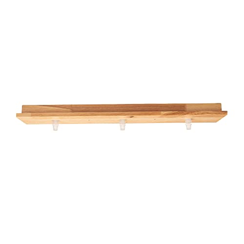 Baldachin 3-flammig Lampen-Baldachin Holz-Natur EC1704 von M2 OUTLET