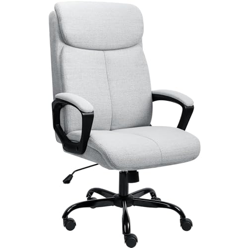 M2 OUTLET Bürostuhl Ergonomischer | Schreibtischstuhl | Chefsessel Grau Höhenverstellbar von M2 OUTLET