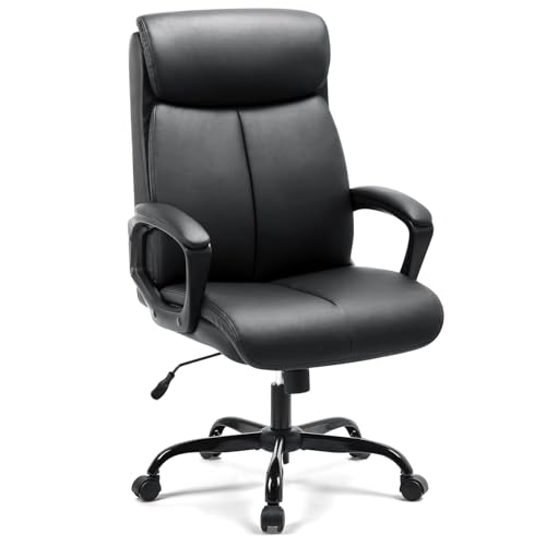 M2 OUTLET Bürostuhl Ergonomischer | Schreibtischstuhl | Chefsessel schwarz Höhenverstellbar von M2 OUTLET