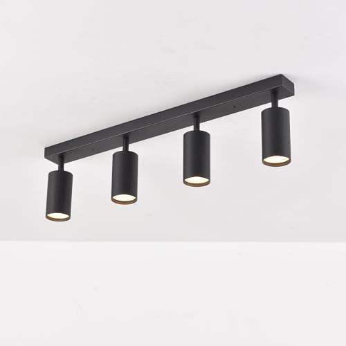 M2 OUTLET LED 4-flammig Deckenleuchte schwernkbar | Deckenspots schwarz von M2 OUTLET