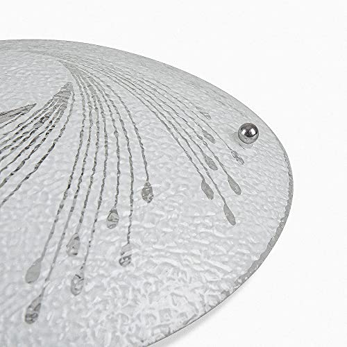 Mextronic Glas-Deckenleuchte rund: Ø25CM 10457 von M2 OUTLET