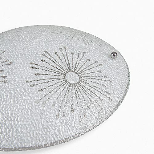 Mextronic Glas-Deckenleuchte rund: Ø25CM 10464 von M2 OUTLET