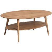 Couchtisch mit Ablage "Phil" in Wildeiche massiv - B/H/T=115x45x70cm Couchtisch mit Ablage "Phil" in Wildeiche massiv - B/H/T=115x45x70cm von M2