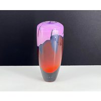 Magdanz Shapiro Für Avon Place Glas Apg Vase, Vom Künstler Signiert von M2ModernVintage