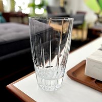 Runde Bleikristall Vase von M2ModernVintage