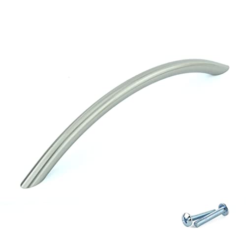M4TEC Stangengriff Möbelgriff Schlafzimmer Schranktür Küchenschrank Bogen Bügelgriff Edelstahl. N8 Serie: 288 mm BA von M4TEC