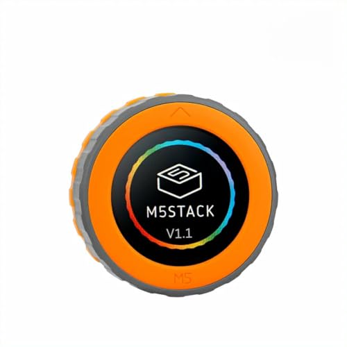 M5Stack Dial v1.1 – ESP32-S3 Smart-Drehknopf mit 1,28” rundem Touchscreen, WiFi & BLE, Arduino/MicroPython, kompakt für IoT-Projekte M5Stack Dial v1.1 – ESP32-S3 Smart-Drehknopf mit 1,28” rundem Touchscreen, WiFi & BLE, Arduino/MicroPython, kompakt für IoT-Projekte von M5Stack