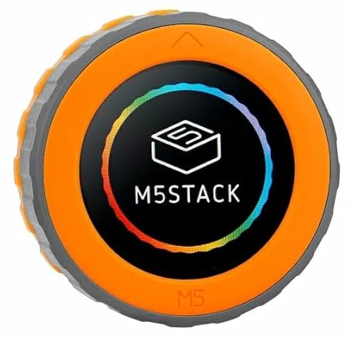 M5Stack M5Dial Multicolor intelligenter Drehknopf, IoT- und Smart Home-Steuerung mit Touchscreen und RFID von M5Stack