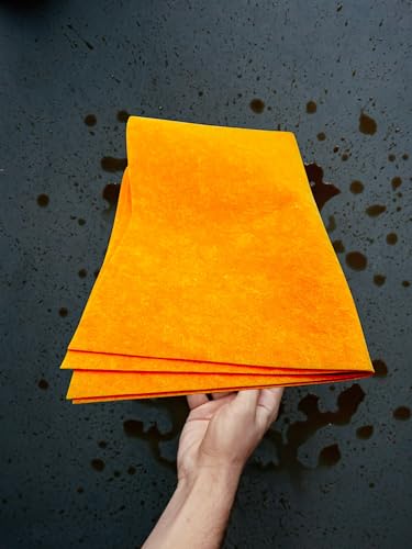 1 x MAAJ Bodentuch Vlies orange 60x50cm aus 60% Viskose/40% Polyester - Saugstark - strapazierfähig - leicht auszuwringen 1 x MAAJ Bodentuch Vlies orange 60x50cm aus 60% Viskose/40% Polyester - Saugstark - strapazierfähig - leicht auszuwringen von MAAJ