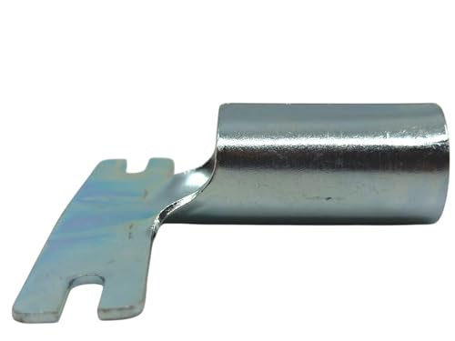 ERSATZTEILE Besen Befestigung ZUBEHÖR Montage Reparatur TELESKOPSTIEL Metall Halter Gewinde Adapter KONUS (Metallhalter Ø 24mm flach Dehnfuge) von MAAJ