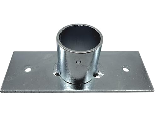 ERSATZTEILE Besen Befestigung ZUBEHÖR Montage Reparatur TELESKOPSTIEL Metall Halter Gewinde Adapter KONUS (Metallhalter Ø 24mm gerade stabil geschweißt) von MAAJ