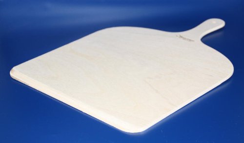 MAAJ® PIZZASCHIEBER/PIZZASCHAUFEL/PIZZABRETT FÜR FLAMMKUCHEN AUS BIRKENSPERRHOLZ MINI von MAAJ