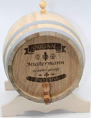 MAAJ 5 L WEINFASS MIT WUNSCHGRAVUR - GESCHENK-IDEE/WHISKYFASS/SCHNAPSFASS AUS EICHENHOLZ MAAJ 5 L WEINFASS MIT WUNSCHGRAVUR - GESCHENK-IDEE/WHISKYFASS/SCHNAPSFASS AUS EICHENHOLZ von MAAJ