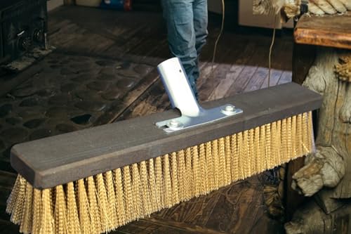 MAAJ BACKOFENBESEN in 5 Varianten - WIE ZU Omas Zeiten - WÄHLBARE Halterung OPTINALER STIEL - BAUKASTENSYSTEM - Made IN Germany (Messing 40cm) von MAAJ