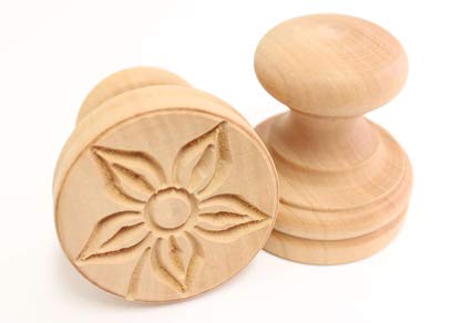MAAJ CORZETTI CORZETTO AUSSTECHER STEMPEL 4 MOTIVE AUS ITALIEN LIGURISCHE PASTA SPEZIALITÄT (Blume - Flower) von MAAJ
