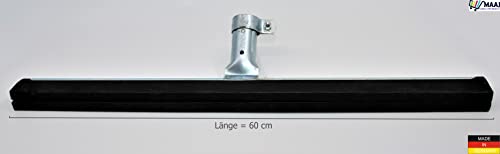 MAAJ DUSCHABZIEHER WASSERSCHIEBER 45/60 cm ABZIEHER MOOSGUMMI + Metall (Maxi mit 60 cm Länge) von MAAJ