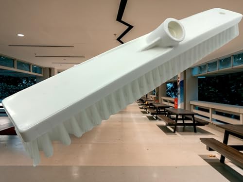 MAAJ Hygiene SCHRUBBER 45 cm LEBENSMITTELINDUSTRIE WASCHBAR - VEGAN - Made IN Germany (Weiss) von MAAJ