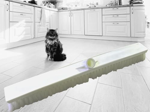 MAAJ Hygiene SAALBESEN 45 o. 60 cm ZIMMERBESEN STUBENBESEN HACCP WASCHBAR FÜR LEBENSMITTELINDUSTRIE - VEGAN - Made IN Germany - 4 Farben (Weiss, 45 cm) von MAAJ