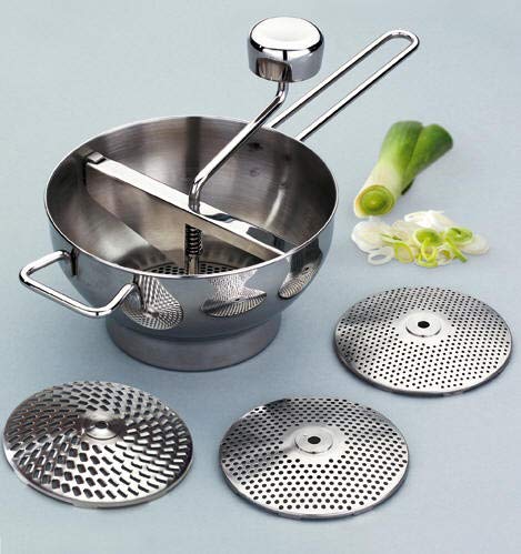MAAJ PASSIERMASCHINE/PASSIERMÜHLE AUS EDELSTAHL MIT 4 LOCHSCHEIBEN 1+2+3mm +Langloch MAAJ PASSIERMASCHINE/PASSIERMÜHLE AUS EDELSTAHL MIT 4 LOCHSCHEIBEN 1+2+3mm +Langloch von MAAJ