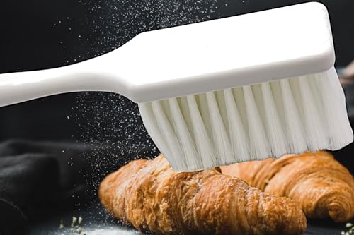 MAAJ Profi-Hygiene BROTSTREICHER BRÄUNWISCH BROTPINSEL HACCP FÜR DIREKTEN Kontakt MIT LEBENSMITTELN - Made IN Germany (Weiss/White) von MAAJ