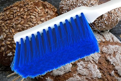 MAAJ Profi-Hygiene BROTSTREICHER BRÄUNWISCH BROTPINSEL HACCP FÜR DIREKTEN Kontakt MIT LEBENSMITTELN - Made IN Germany (Blau/Blue) von MAAJ