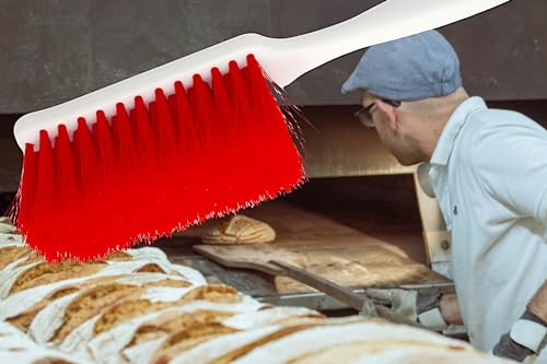 MAAJ Profi-Hygiene BROTSTREICHER BRÄUNWISCH BROTPINSEL HACCP FÜR DIREKTEN Kontakt MIT LEBENSMITTELN - Made IN Germany (Rot/Red) von MAAJ