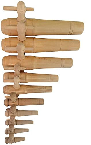 ZAPFHAHN/PIPE/TAP FÜR WEINFÄSSER AUS HOLZ UND KORK VON 1 bis 225 Liter 10 verschiedene Größen - MADE IN PORTUGAL (12085 XL Ø min.=36mm) von MAAJ