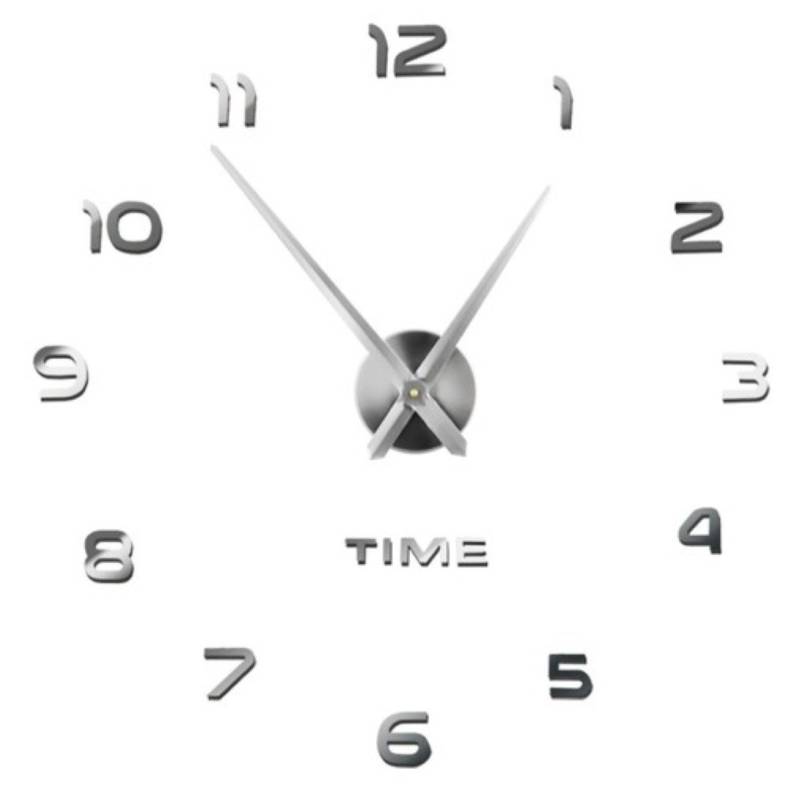 MAALEO Wanduhr LOFT DIY Wanduhr 60-130cm – moderne, geräuschlose Uhr für Ihr Zuhause. (Flexibel montierbare Wanduhr mit geräuschlosem Uhrwerk Loft-Design) von MAALEO
