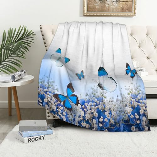 MAAPCHP Kuscheldecke Flauschig Decke Fleecedecke Blumen in einem Strauß Blaue Hortensie Wohndecke Warm Winter Weich,Decke Couch Blanket,Wohn- & Kuscheldecken 150 x 200 cm,Sofa überwurfdecke MAAPCHP Kuscheldecke Flauschig Decke Fleecedecke Blumen in einem Strauß Blaue Hortensie Wohndecke Warm Winter Weich,Decke Couch Blanket,Wohn- & Kuscheldecken 150 x 200 cm,Sofa überwurfdecke von MAAPCHP