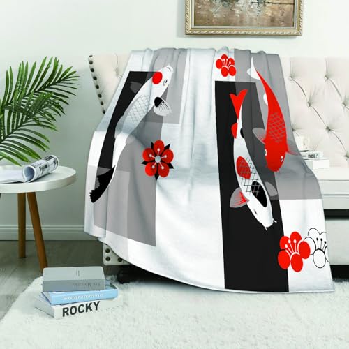 MAAPCHP Kuscheldecke Flauschig Decke Fleecedecke Fisch Künstlerisch Koi Karpfen Teich C Wohndecke Warm Winter Weich,Decke Couch Blanket,Wohn- & Kuscheldecken 150 x 200 cm,Sofa überwurfdecke MAAPCHP Kuscheldecke Flauschig Decke Fleecedecke Fisch Künstlerisch Koi Karpfen Teich C Wohndecke Warm Winter Weich,Decke Couch Blanket,Wohn- & Kuscheldecken 150 x 200 cm,Sofa überwurfdecke von MAAPCHP