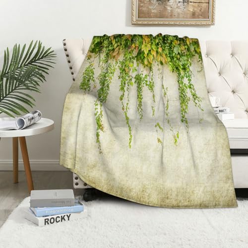 MAAPCHP Kuscheldecke Flauschig Decke Fleecedecke Grüner Efeu auf Alter Grunge-Antik-Pap Wohndecke Warm Winter Weich,Decke Couch Blanket,Wohn- & Kuscheldecken 150 x 200 cm,Sofa überwurfdecke MAAPCHP Kuscheldecke Flauschig Decke Fleecedecke Grüner Efeu auf Alter Grunge-Antik-Pap Wohndecke Warm Winter Weich,Decke Couch Blanket,Wohn- & Kuscheldecken 150 x 200 cm,Sofa überwurfdecke von MAAPCHP