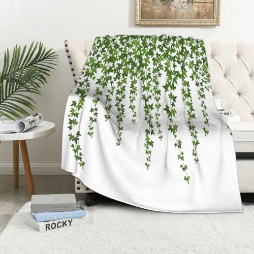 MAAPCHP Kuscheldecke Flauschig Decke Fleecedecke Grüner Efeu. Kletterpflanze an der Wan Wohndecke Warm Winter Weich,Decke Couch Blanket,Wohn- & Kuscheldecken 150 x 200 cm,Sofa überwurfdecke MAAPCHP Kuscheldecke Flauschig Decke Fleecedecke Grüner Efeu. Kletterpflanze an der Wan Wohndecke Warm Winter Weich,Decke Couch Blanket,Wohn- & Kuscheldecken 150 x 200 cm,Sofa überwurfdecke von MAAPCHP