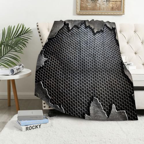 MAAPCHP Kuscheldecke Flauschig Decke Fleecedecke Moderner, Grunge Metallic-Hintergrund Wohndecke Warm Winter Weich,Decke Couch Blanket,Wohn- & Kuscheldecken 150 x 200 cm,Sofa überwurfdecke MAAPCHP Kuscheldecke Flauschig Decke Fleecedecke Moderner, Grunge Metallic-Hintergrund Wohndecke Warm Winter Weich,Decke Couch Blanket,Wohn- & Kuscheldecken 150 x 200 cm,Sofa überwurfdecke von MAAPCHP