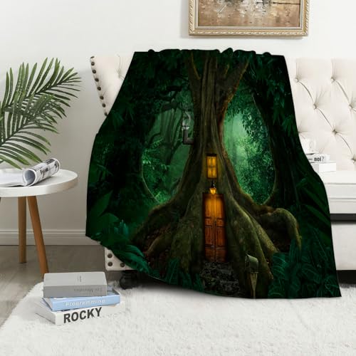 MAAPCHP Kuscheldecke Flauschig Decke Fleecedecke Riesiger Baum mit Haus Darin Wohndecke Warm Winter Weich,Decke Couch Blanket,Wohn- & Kuscheldecken 150 x 200 cm,Sofa überwurfdecke MAAPCHP Kuscheldecke Flauschig Decke Fleecedecke Riesiger Baum mit Haus Darin Wohndecke Warm Winter Weich,Decke Couch Blanket,Wohn- & Kuscheldecken 150 x 200 cm,Sofa überwurfdecke von MAAPCHP