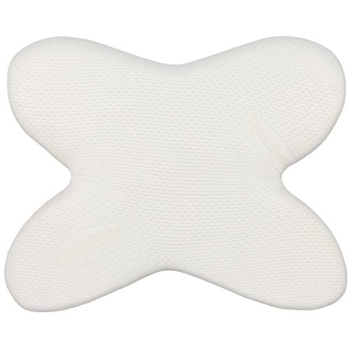 MABAMAHO Seitenschläferkissen Sinus, Orthopädisch Stützendes Nackenkissen mit ergonomischen Memory-Foam, Waschbar, 54x46x12cm von MABAMAHO