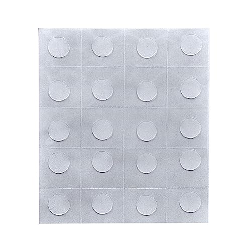 MABSSI 1000 StüCk Transparente, Doppelseitige Klebepunkte für Ballonband und Klebepunkte, Scrapbook-Poster, Rund von MABSSI