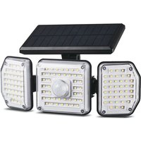 Maclean MCE615 Lampe de Außenwandleuchte Solar mit Sensor de Bewegung IP65 4W 320lm 122 led smd 4000K White Neutral Outdoor Lighting 3 Modi de Sensor von MAC LEAN