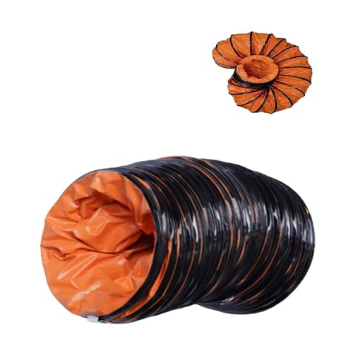 MACAGGTNTU 1 2 3 5 10m PVC Warmluftschlauch Flexibler Kanalschlauch 150 200 250 300mm Durchmesser Lufttransportschlauch Für Ventilator Dienstprogramm Gebläse(10m(32.8ft),450mm/18") von MACAGGTNTU