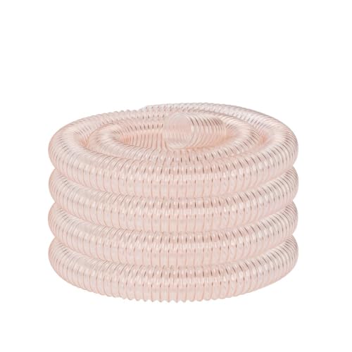 MACAGGTNTU 4 5 6 8 10m Länge Absaugschlauch Transparent Spiralschlauch 50 63 75 102 140 160 180 200mm Durchmesser Durchstichfeste Staub Und Rauchschläuche(3m/9.84ft,60mm-2.36in) von MACAGGTNTU