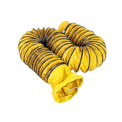 MACAGGTNTU PVC Warmluftschlauch Flexibler Kanalschlauch 250/300/350/400mm Durchmesser 5 6 8 10m Länge Lüftungsschlauch Lufttransportschlauch(10m(32.8ft),400mm/16in) von MACAGGTNTU