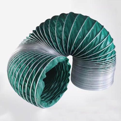 MACAGGTNTU Warmluftschlauch 4 5 6 10m Flexibler Kanalschlauch 200 250 300 400 500mm Luftkanalschlauch Tragbar HVAC-Kanal Für Abluftventilator(1m,75mm-3") von MACAGGTNTU