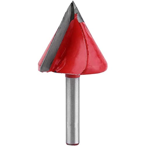 6 mm Schaft V Nut Fräser Bit Schneiden Durchmesser 32 mm Gravur Schaftfräser V Nutfräser CNC Holzarbeiten Schneidwerkzeug 60 ° von MACHSWON