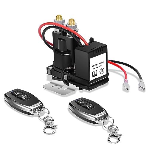 Car 500A Starting 200A Rated Wireless Battery Disconnect Switch & 4 AWG 1FT Battery Cables Set,Remote Kill Switch for Car Truck DC12V Anti-Theft Prevent Battery Drain Battery Switch Isolator On Off Car 500A Starting 200A Rated Wireless Battery Disconnect Switch & 4 AWG 1FT Battery Cables Set,Remote Kill Switch for Car Truck DC12V Anti-Theft Prevent Battery Drain Battery Switch Isolator On Off von MACHSWON