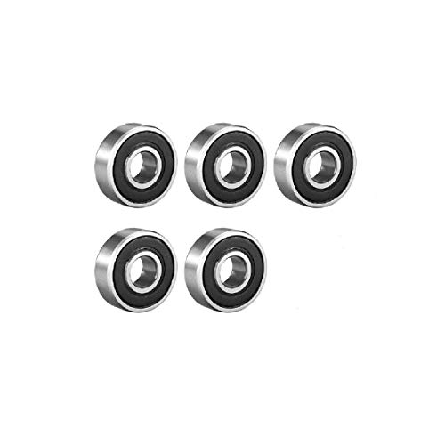 Kugellager-Gummischild 6202RS High Speed 15 mm x 35 mm x 11 mm, 5 Stück von MACHSWON