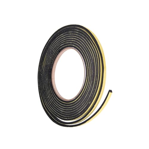 MACHSWON 2 x EVA-Schaumstoff-Klebeband, wetterfest, zur Schalldämmung von Fenstern, Türen und Autos, 5 mm breit, 3 mm dick, 4 m lang MACHSWON 2 x EVA-Schaumstoff-Klebeband, wetterfest, zur Schalldämmung von Fenstern, Türen und Autos, 5 mm breit, 3 mm dick, 4 m lang von MACHSWON