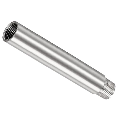 MACHSWON Duschkopf-Verlängerungsarm, 150 mm, Duscharm-Verlängerung, Duschkopf-Verlängerung, 304 Edelstahl, 1/2PT Außengewinde auf 1/2PT Innengewinde MACHSWON Duschkopf-Verlängerungsarm, 150 mm, Duscharm-Verlängerung, Duschkopf-Verlängerung, 304 Edelstahl, 1/2PT Außengewinde auf 1/2PT Innengewinde von MACHSWON