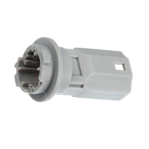 MACHSWON Kennzeichen & Heckmarkierungsleuchte Steckdosenanschluss 90075-99011 Kompatibel mit Toyota Prius Plug-In für RAV4 96-18 Corolla Land Cruiser - Grauer Kunststoff 2-poliger Lampenadapter von MACHSWON
