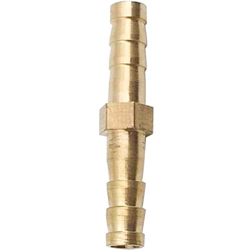 MACHSWON Messing Schlauchverbinder 8 mm Metall gerade Rohr Schlauch Luft Kraftstoffschlauch Verbindungsstück Wasserleitung Gasschlauch Schlauchverschraubung von MACHSWON