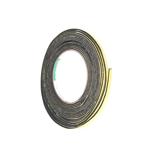 MACHSWON Wetterfestes EVA-Schaumstoff-Klebeband zur Isolierung von Fenstern, Türen und Autos, 5 mm breit, 2 mm dick, 5 m lang, 1 Stück von MACHSWON