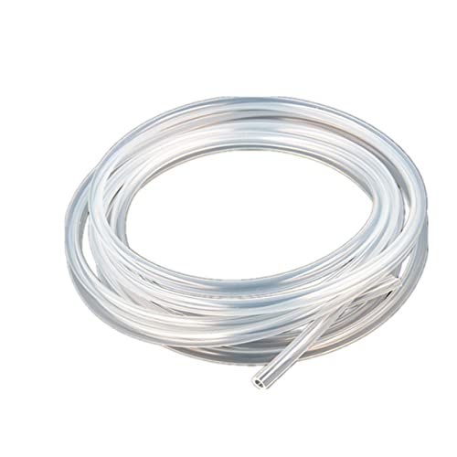 Silikonschlauch 1 mm ID 2 mm OD 5 m transparenter Silikon-Gummischlauch Silikonschlauch Lebensmittelqualität Luftschlauch für Pumpenübertragung 5 m von MACHSWON